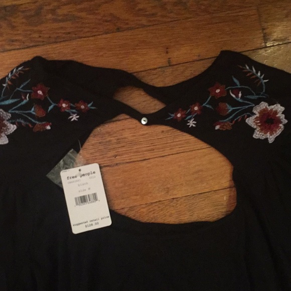 NWT Free People Lita Floral Top - Picture 7 of 8